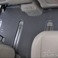 Автомобильные коврики EVA на Kia Carnival III (11мест) 2+2+3 с трансформерами (2014-2021)