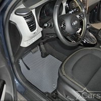 Автомобильные коврики EVA на Kia Soul II (2013-2019) 