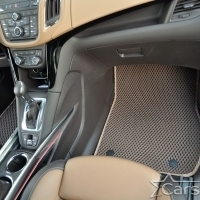 Автомобильные коврики EVA на Opel Zafira С 3 ряда (2011->)