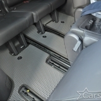 Коврики текстильные на Kia Carnival IV (8мест) Россия (2020->) 