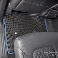 Коврики текстильные на Infiniti QX80 I 3 ряда (2013-2024)