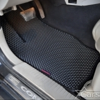 Коврики текстильные на Jeep Commander 3 ряда (2006-2010)