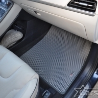 Коврики текстильные на Hyundai Palisade I 3 ряда (2018->)