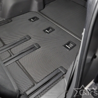 Коврики текстильные на Toyota Estima III гибрид пр.руль (2006-2019)