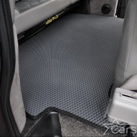 Двухслойные коврики EVA на Chevrolet Express II с консолью (2002->)