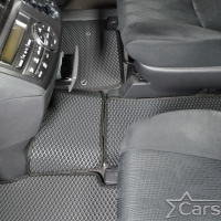Двухслойные коврики EVA на Toyota Estima III пр.руль (2006-2019)