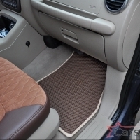 Двухслойные коврики EVA на Linkoln Navigator II 3 ряда (2003-2006)