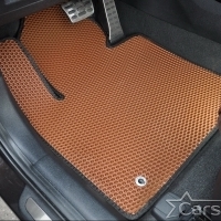 Двухслойные коврики EVA на Kia Sorento III Prime 3 ряда (2014-2020)