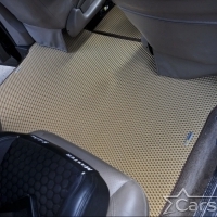 Двухслойные коврики EVA на Chevrolet Express II без консоли (2002->)