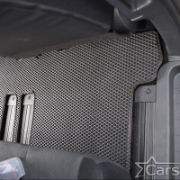 Двухслойные коврики EVA на Mitsubishi Delica D5 8мест пр.руль (2007->)