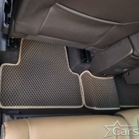 Двухслойные коврики EVA на Opel Zafira С 3 ряда (2011->)