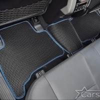 Двухслойные коврики EVA на Lexus GX II 460 3 ряда (2009-2013)