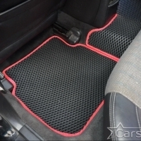 Двухслойные коврики EVA на Subaru Outback II пр.руль (1999-2003)