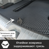 Автомобильные коврики EVA на Hyundai Staria 9 мест (2021->)
