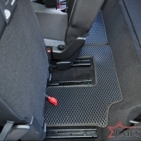 Автомобильные коврики EVA на Citroen C4 SpaceTourer 3ряда (2018-2022)