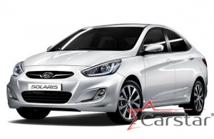 Комплект ковриков в салон Hyundai Solaris I (2010-2017)