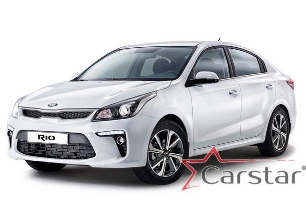 Текстильные коврики для Kia Rio IV (2017->)
