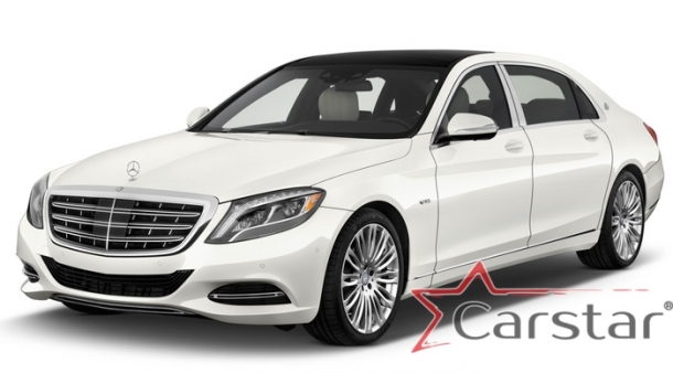 Двухслойные коврики EVA для Mercedes-Benz S-klasse VI W222 Long (2013-2020)