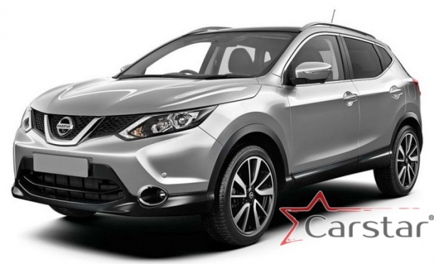 Двухслойные коврики EVA для Nissan Qashqai II англ.сборка (2013-2015)
