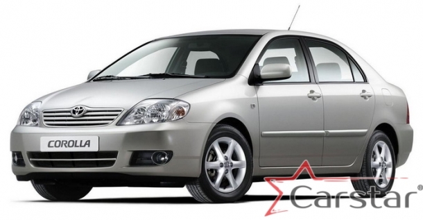 Текстильные коврики для Toyota Corolla E120,130 IX (2000-2006)