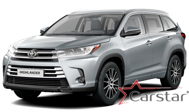 Текстильные коврики для Toyota Highlander III (2013-2019)