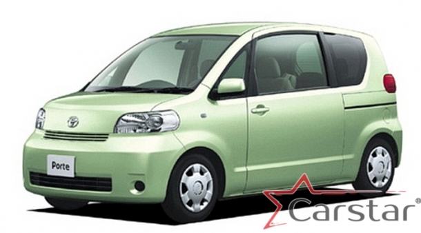 Автомобильные коврики EVA для Toyota Porte I пр.руль (2004-2012)