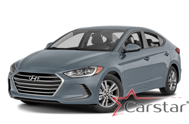 Двухслойные коврики EVA для Hyundai Elantra VI (2015-2019)