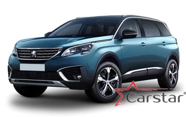 Текстильные коврики для Peugeot 5008 II (2017->)