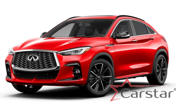 Двухслойные коврики EVA для Infiniti QX55 (2021->) 