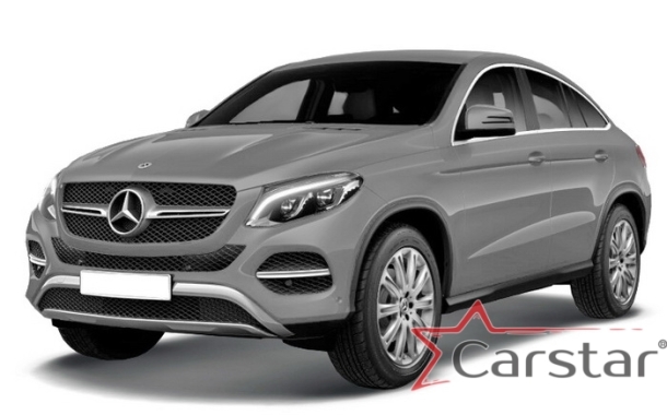 Двухслойные коврики EVA для Mercedes-Benz GLE-klasse I С292 Coupe (2015-2019)