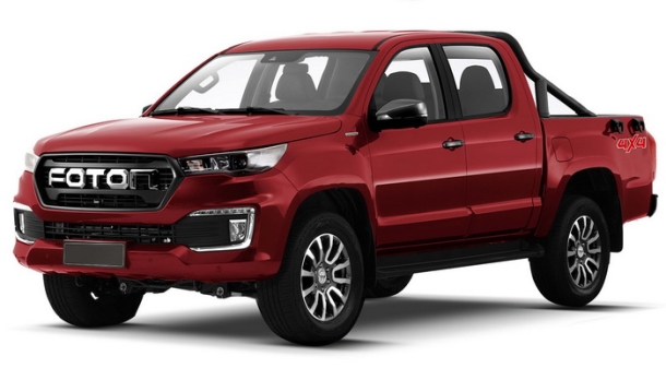 Двухслойные коврики EVA для Foton Tunland G7 (2019->)