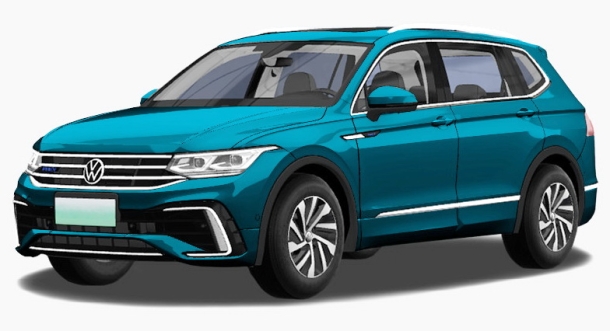 Автомобильные коврики EVA для Volkswagen Tiguan II L Китай (2017-2026) 