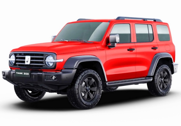 Двухслойные коврики EVA для TANK 300 (2021->) 3D EVA MAX