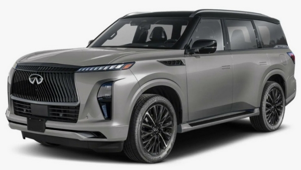 Двухслойные коврики EVA для Infiniti QX80 II (2024->)