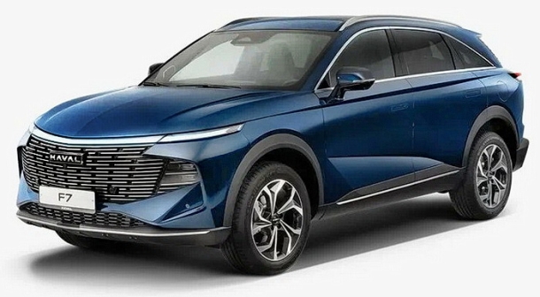 Двухслойные коврики EVA для Haval F7 II (2024->)