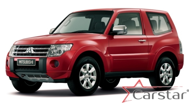 Автомобильные коврики EVA 3D для Mitsubishi Montero IV 3D (2006->)