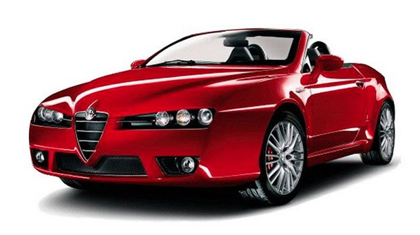Автомобильные коврики EVA 3D для Alfa Romeo Spider III (2006-2010)