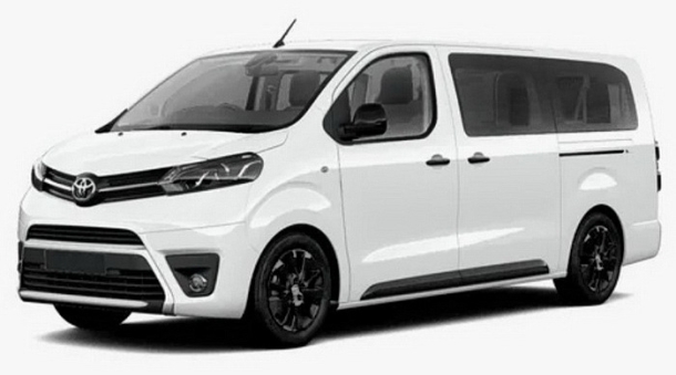 Автомобильные коврики EVA 3D для Toyota ProAce II 8 мест Long (2016-2024)